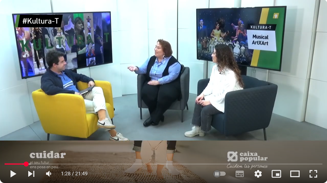 ArtxArt - Bella Y Bestia, El Musical (Entrevista 'Kultura-T' Tele Torrent)
